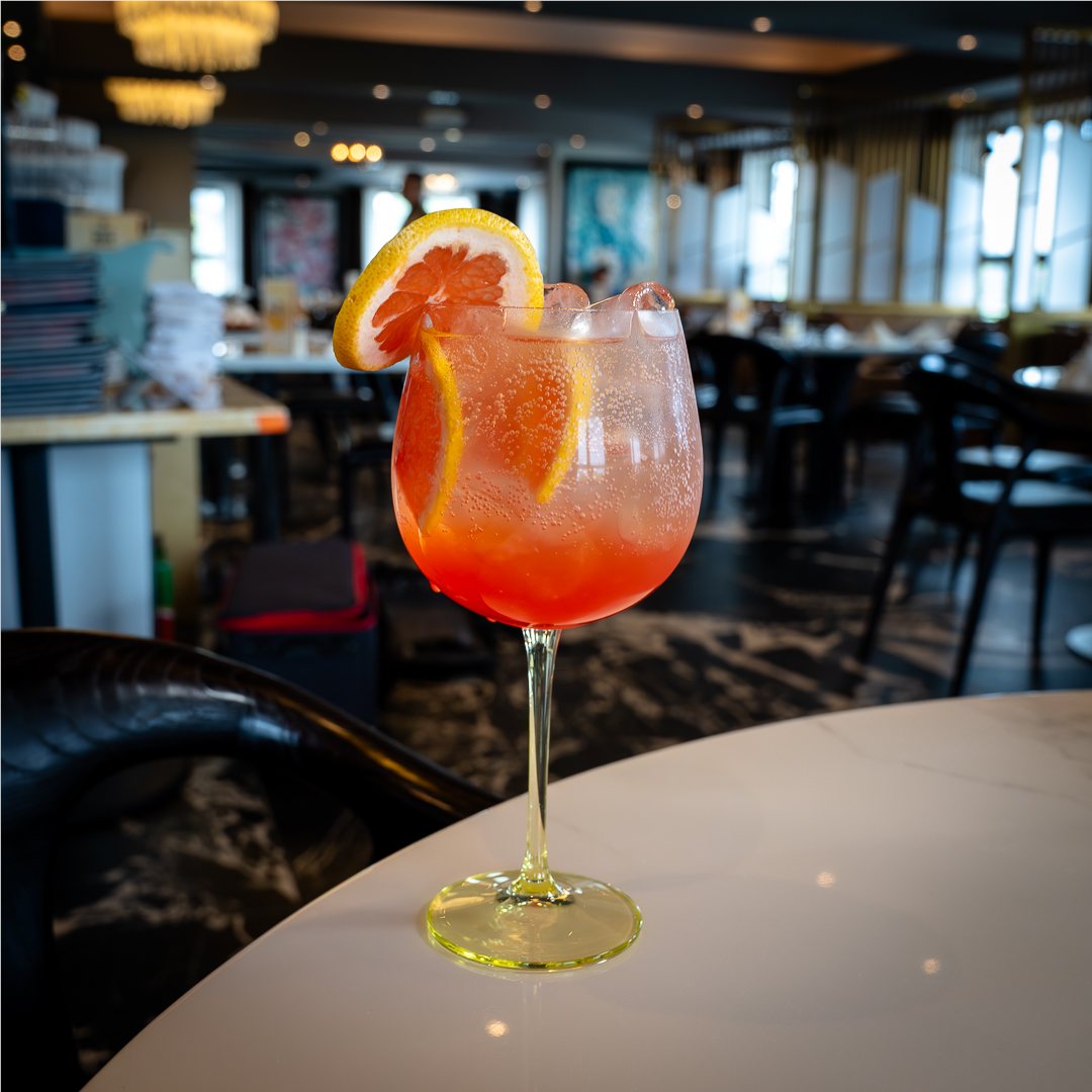 A cocktail at Kaizen Chinese Restaurant